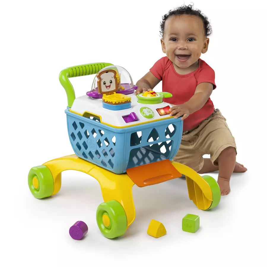 Bright Starts 4-in-1 Einkaufs- und Laufwagen, Shop ‘n Cook Walker™