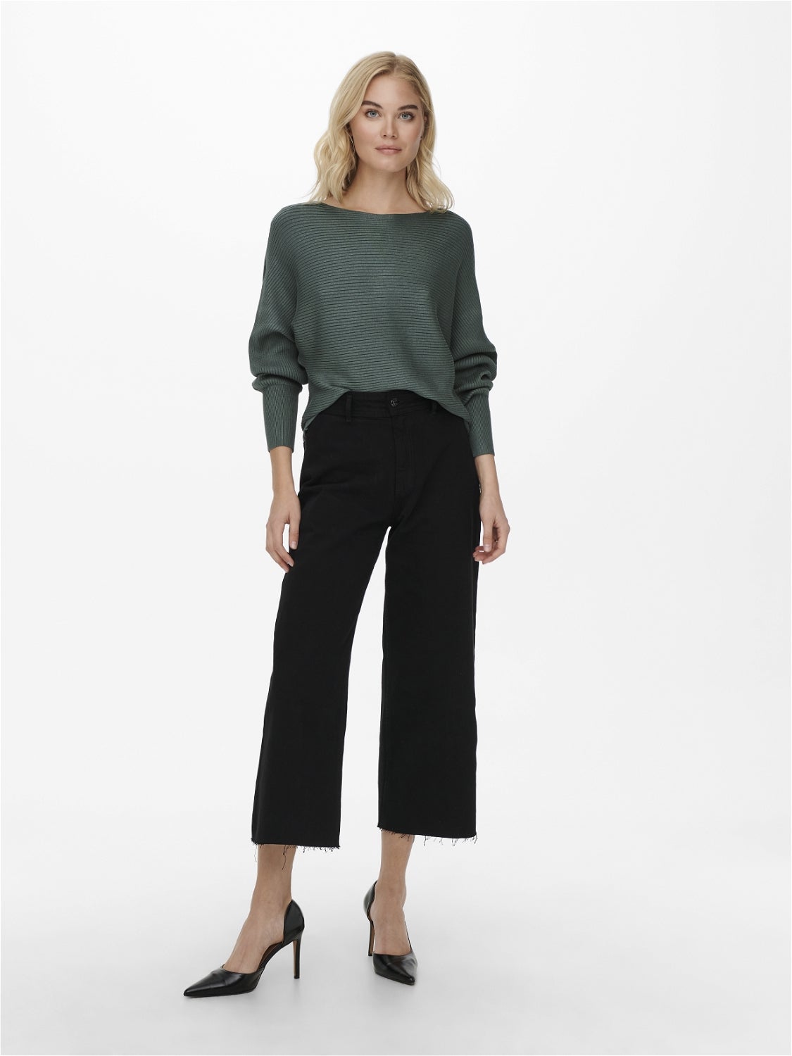ONLADALINE Strickpullover Balsam Green