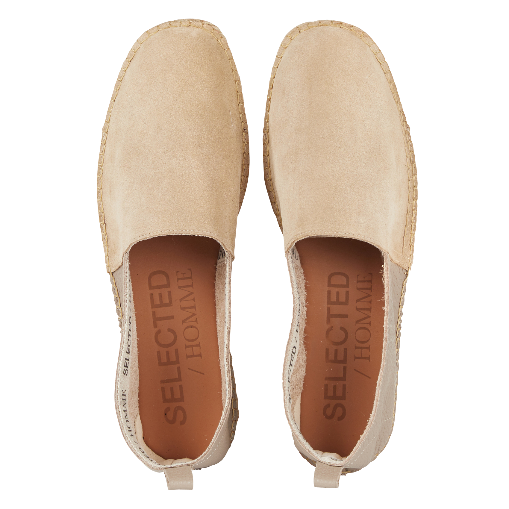 Espadrilles en cuir | Beige