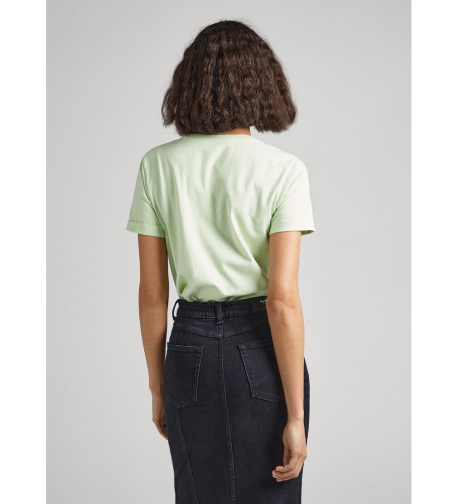 Camiseta verde Agnes da Pepe Jeans