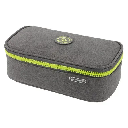 Herlitz beatBox ABC Weiches Federmäppchen Polyester Grau, Gelb