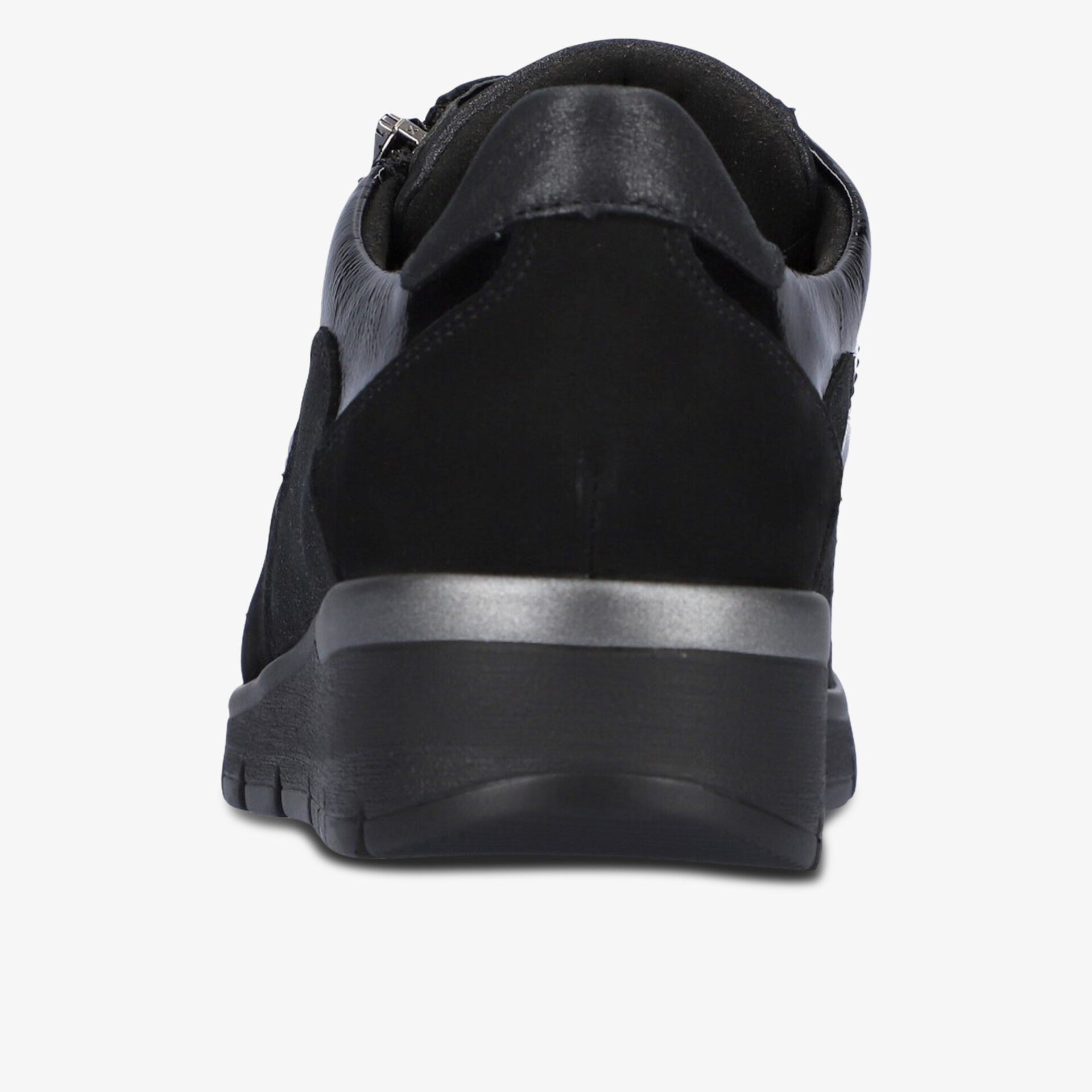 waldläufer Damen Halbschuhe schwarz