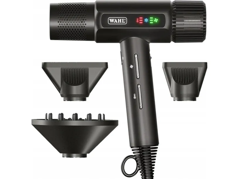 Wahl Vanquish, DC, 101000 rpm, 93 m³/t, Sort, Hængende ring, 3 m