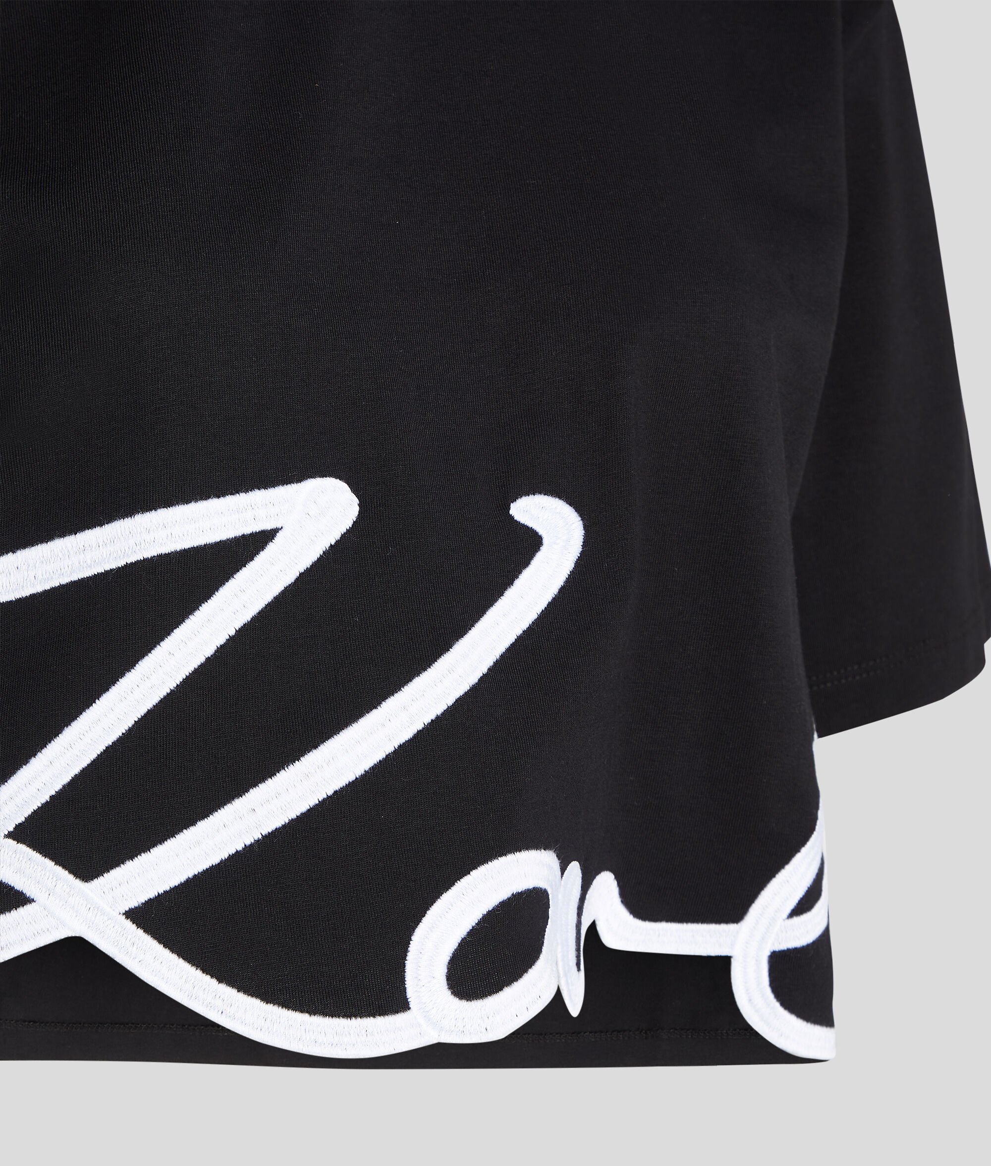 T-SHIRT À OURLET KARL SIGNATURE