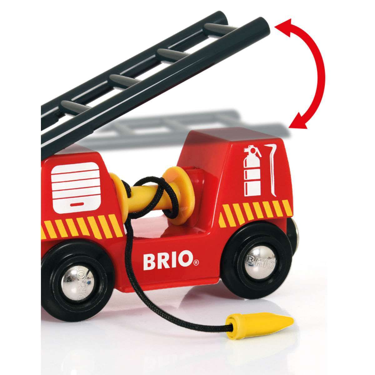 BRIO Spiel Große Feuerwehr-Station mit Einsatzfahrzeug