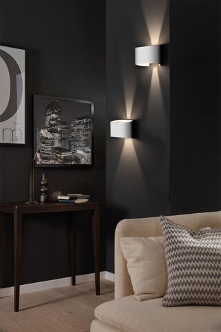FISCHER & HONSEL LED Wandleuchte WALL weiß