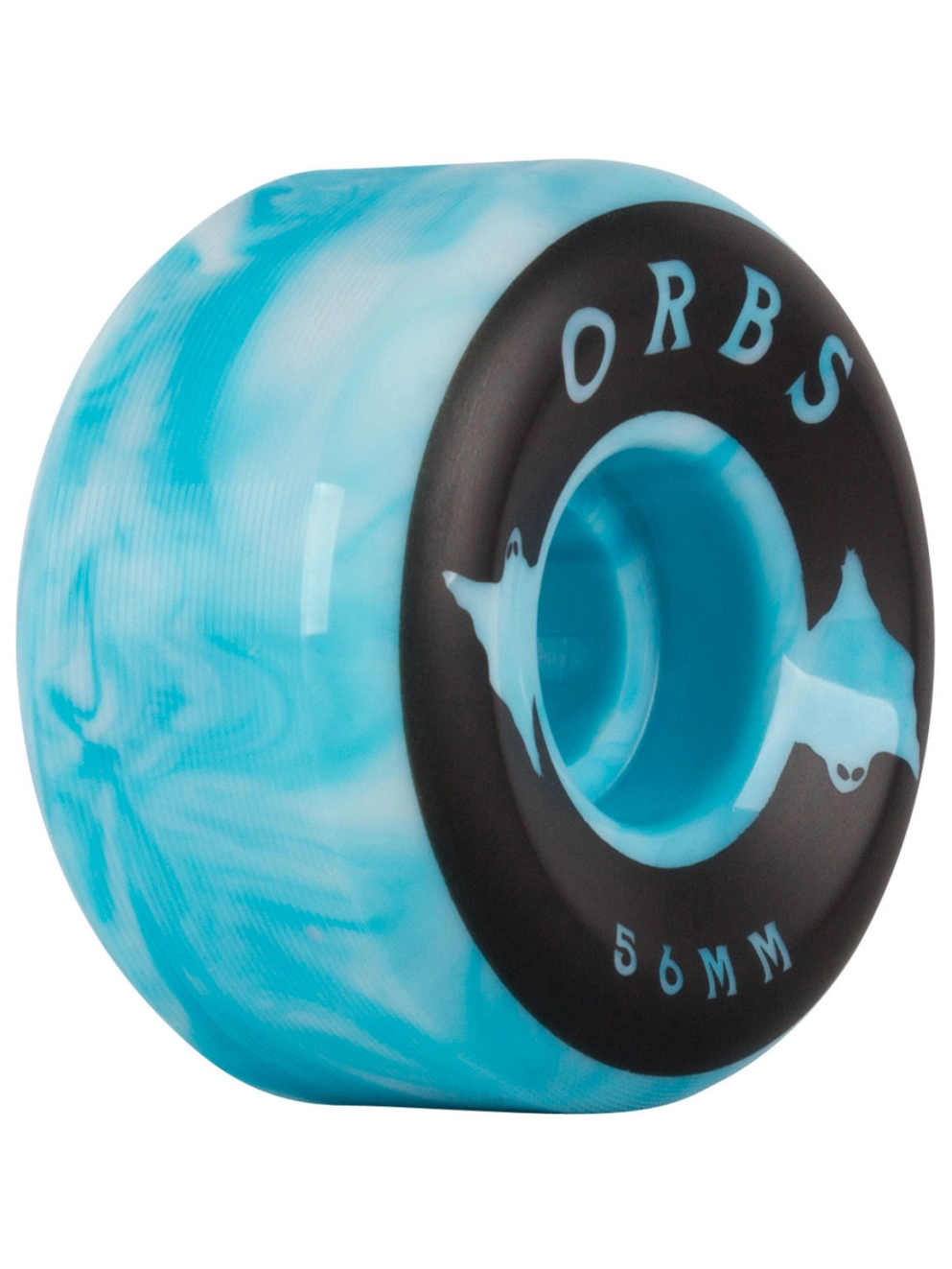 Welcome Orbs Specters Swirls 99A 56mm Wheels blue white