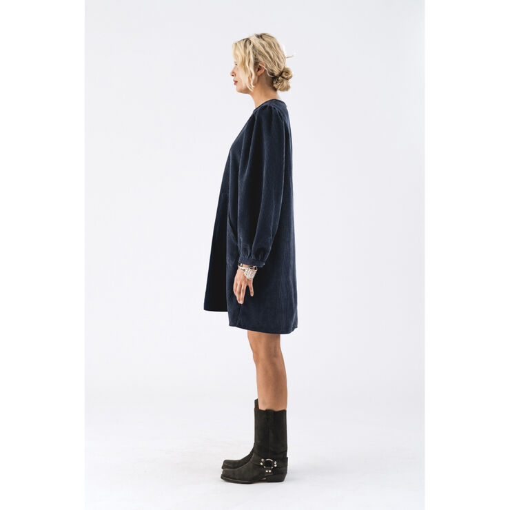 Lollys Laundry CarlaLL Short Dress LS Dark blue