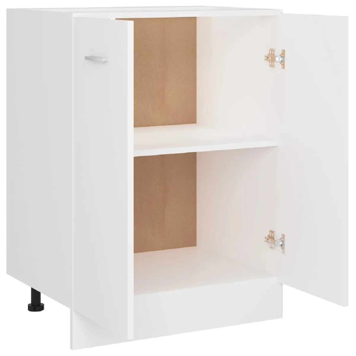 vidaXL Armoire de plancher - Blanc