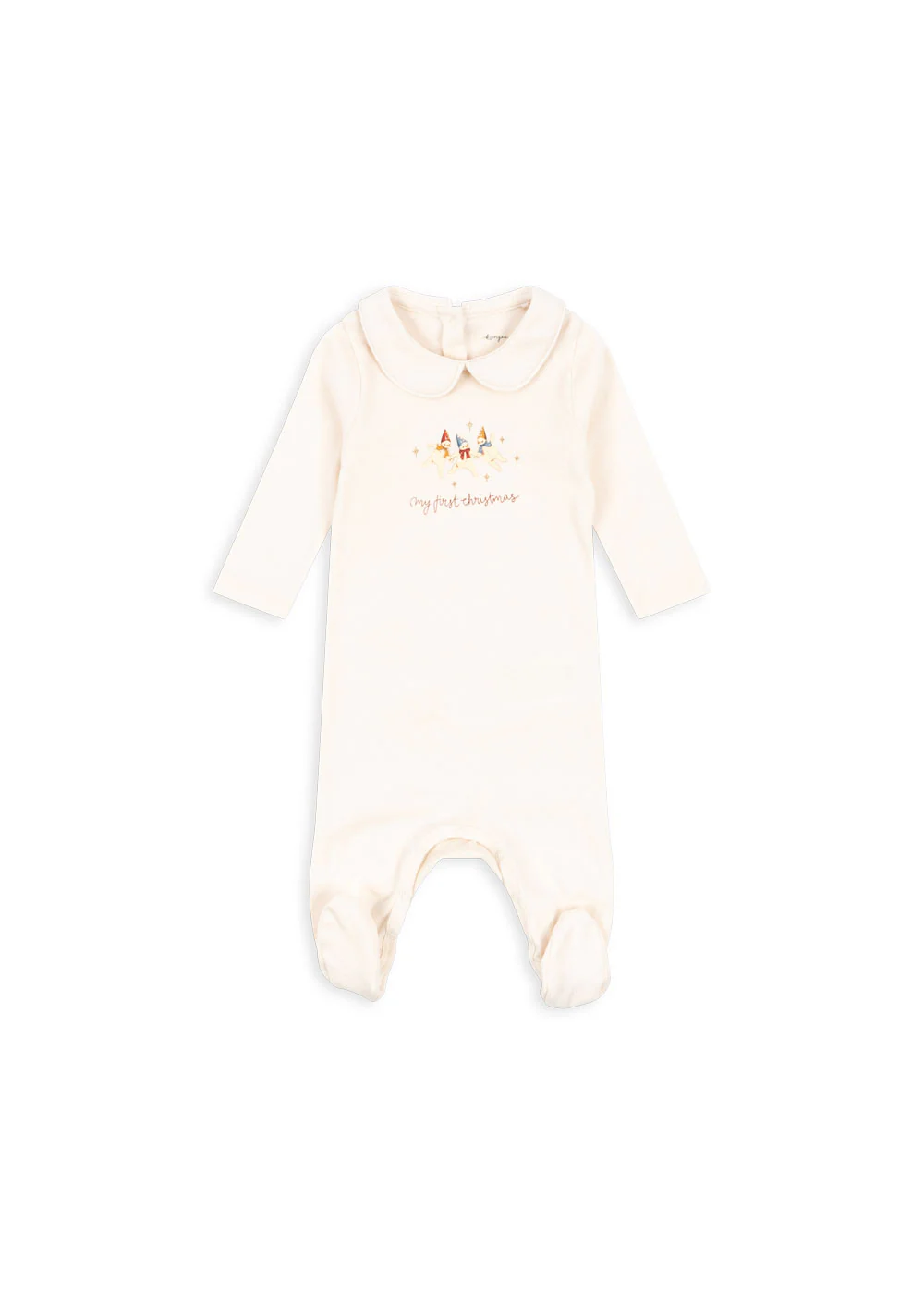 Min første jul heldragt - antique white - 3M
