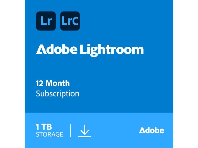 Adobe Lightroom CC ESD, Subscription, 1 Jahr, WIN & MAC, ML Bildbearbeitung auf intelligente Art – auch von unterwegs