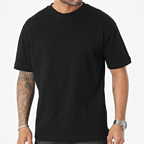 Tee Shirt Oversize Large Noir
