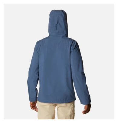 Veste Imperméable Columbia Earth Explorer Bleu Homme
