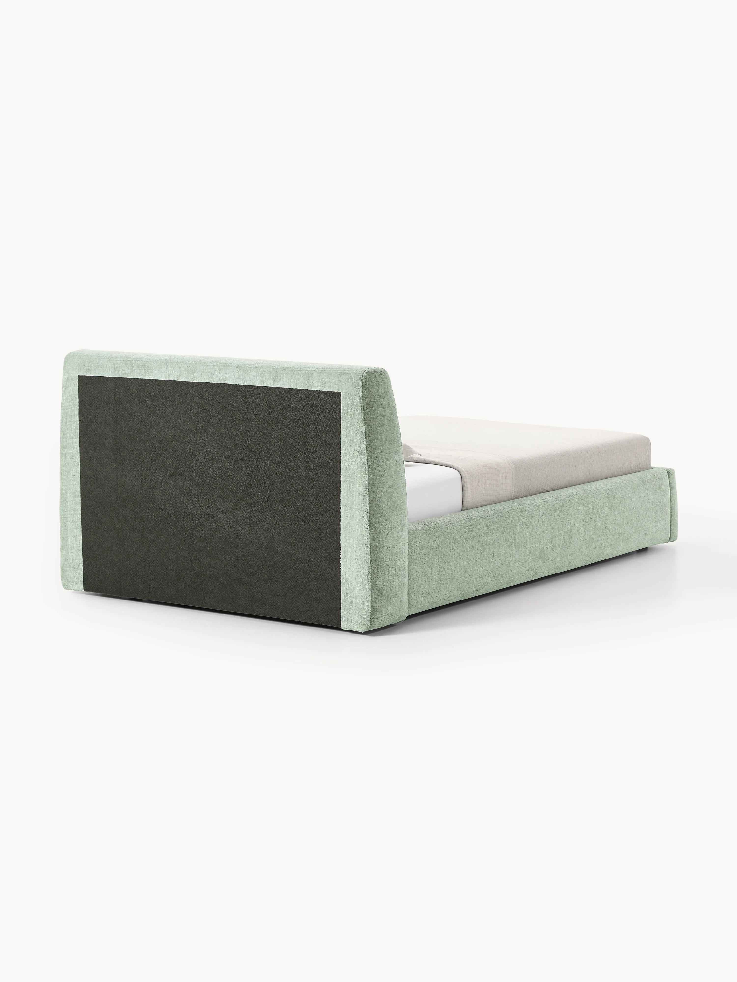 Gestoffeerd bed Cloud met opbergruimte