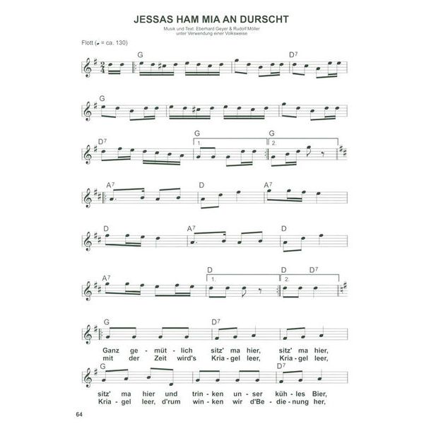 Musikverlag Geiger Wirtshaussingen 3
