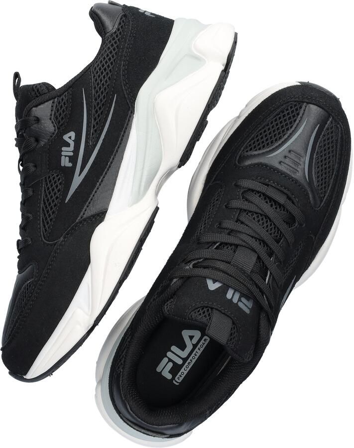 Fila Black Polyester Heren Sneaker