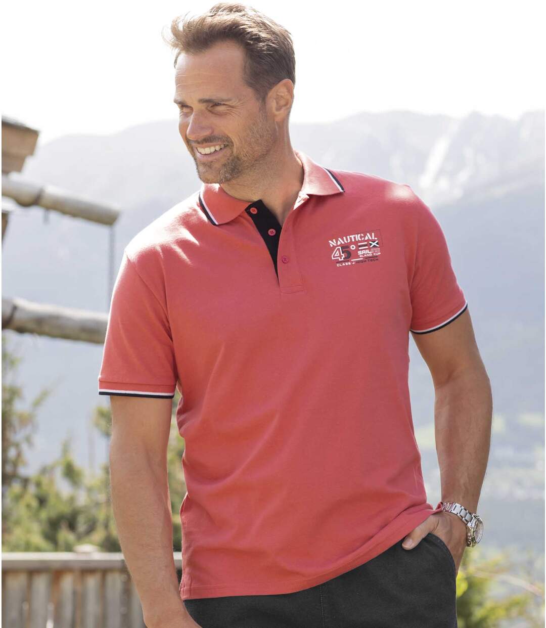 Lot de 2 Polos Nautical Sailing