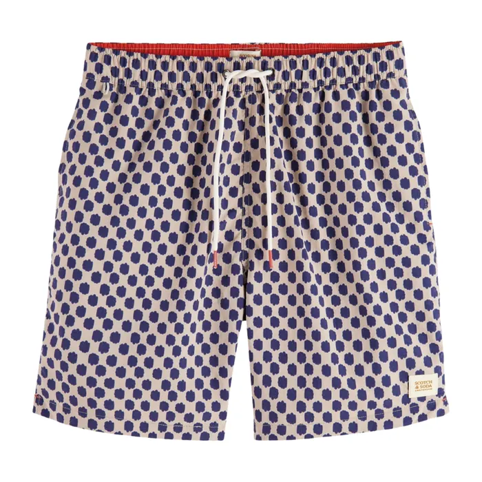 Scotch & Soda Mini AOP Zwemshort Heren
