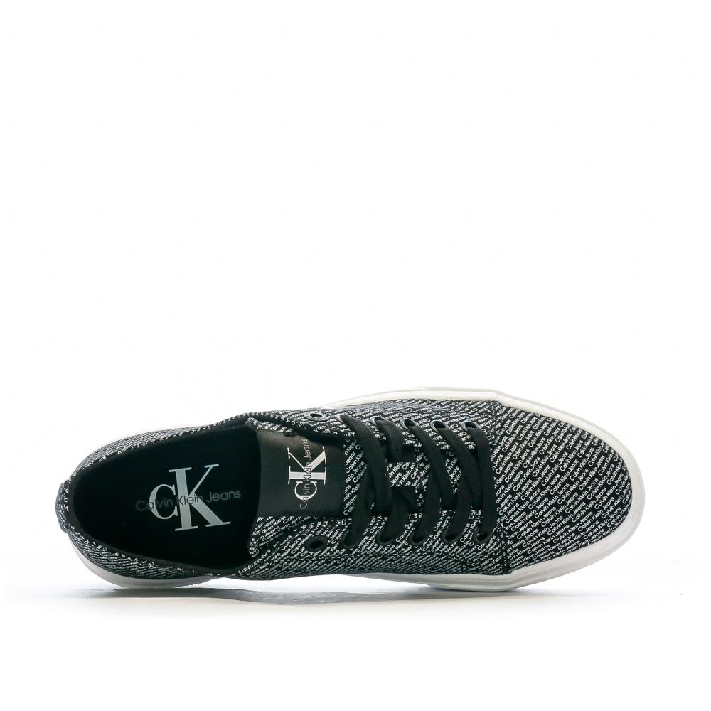 Calvin Klein Jeans Baskets Plateforme Noir Femme Calvin Klein Cupsole