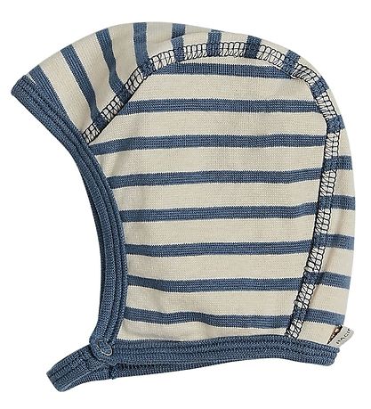 Racing Kids Babymütze - Dusty Blue/Eggshell