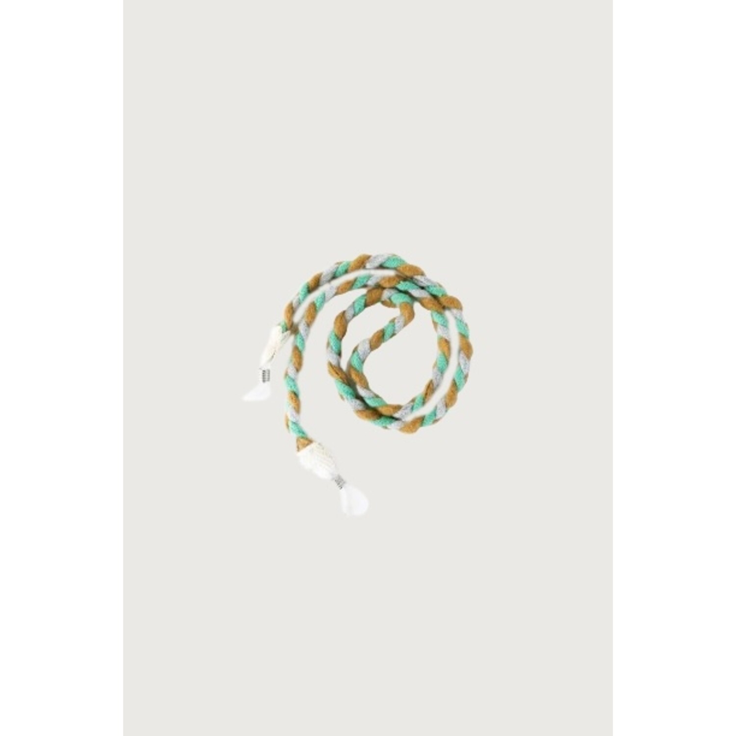Gray Label | Cream | Sunglasses Cord | Bright Green - Peanut - Grey Melange