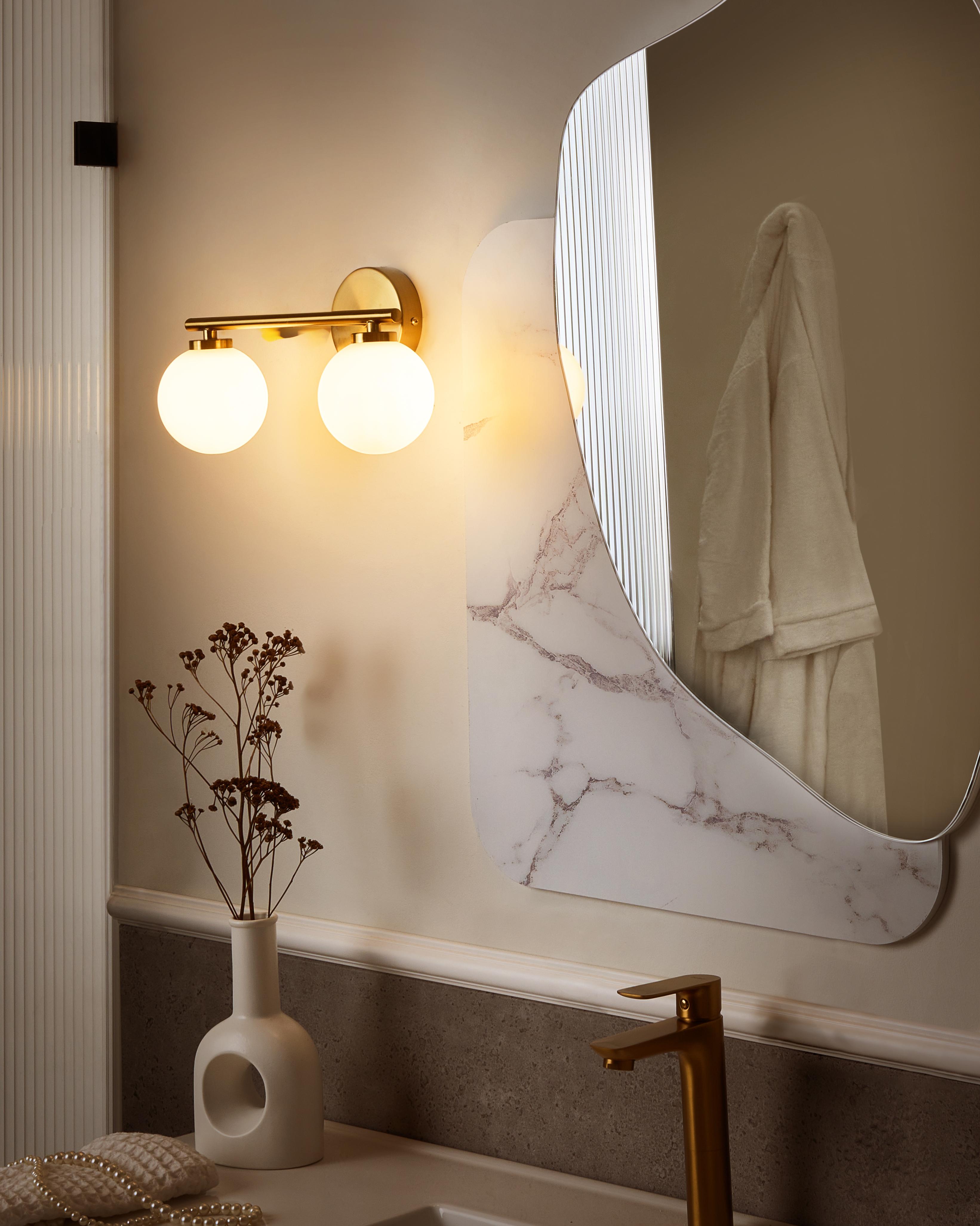 Wandlamp GIJOU Metaal Messing
