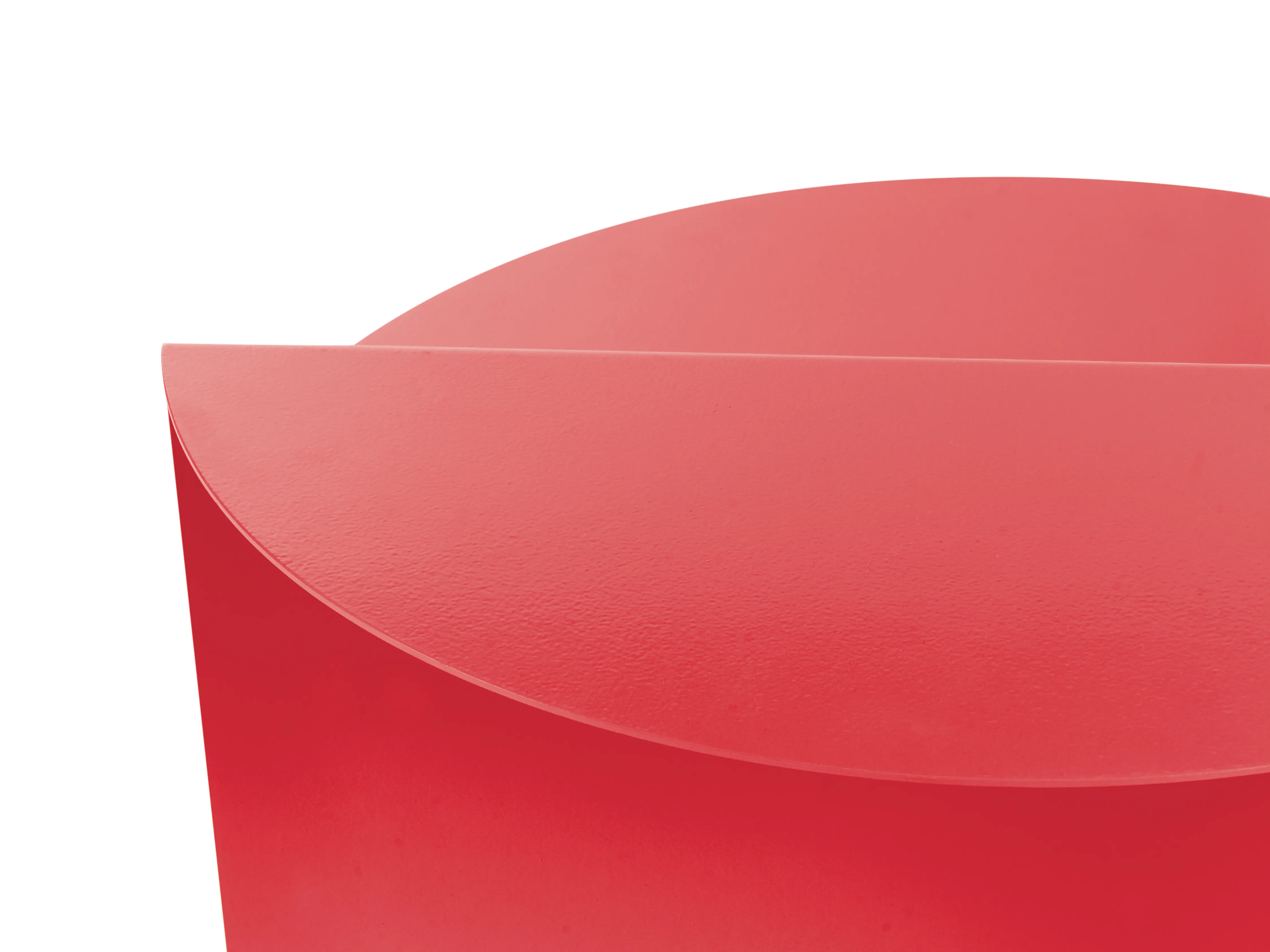 Bijzettafel TAGGART Metaal Rood