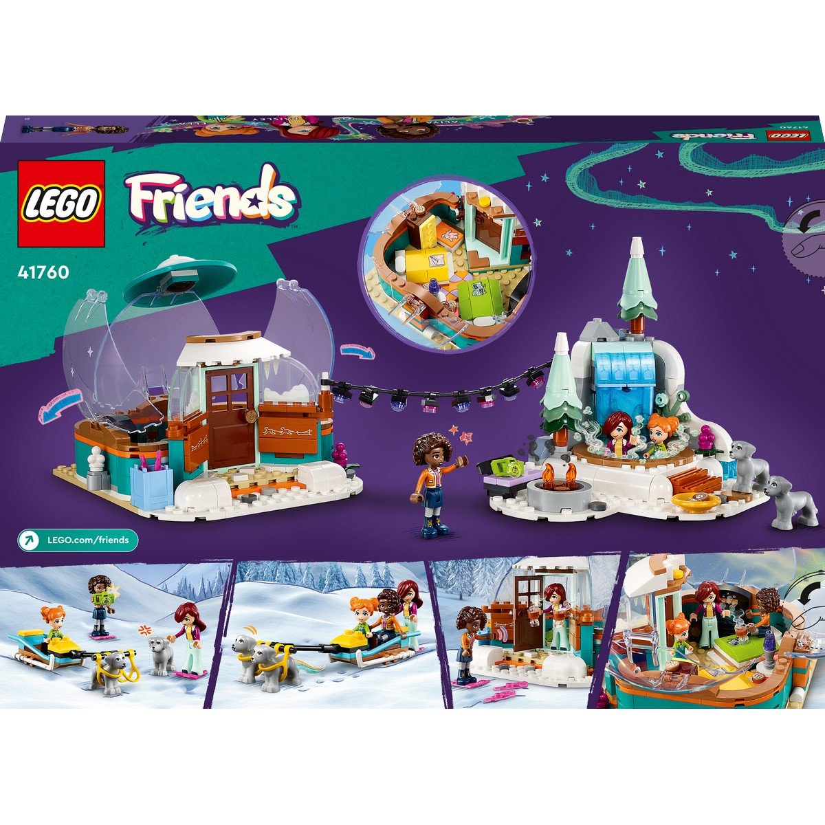 Les vacances en igloo Lego Friends 41760