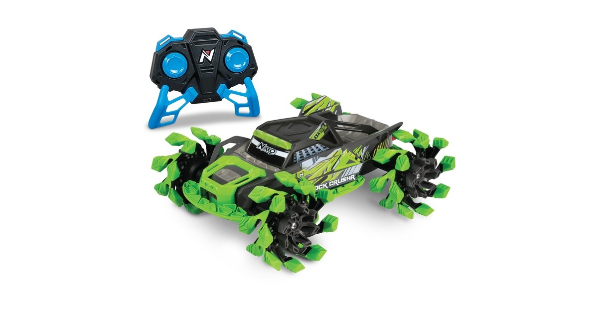 NikkoRock CrushR: Techno Green RC  (schaal 1:12)