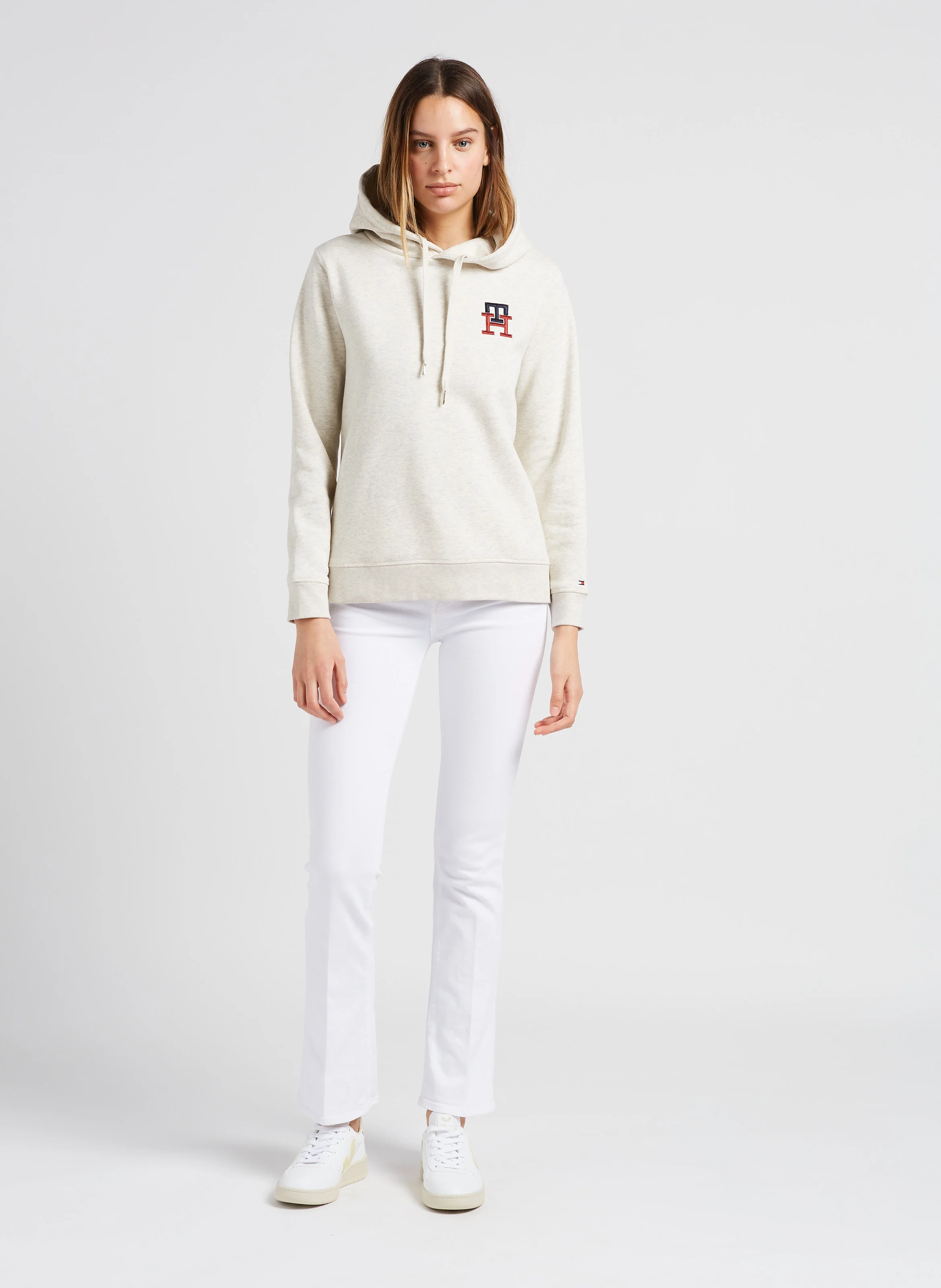 Jean bootcut stretch | Blanc