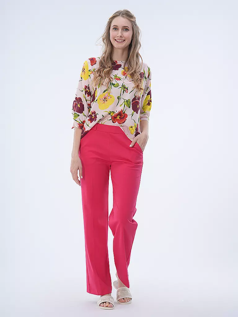 RAPHAELA BY BRAX High Waist Super Slim Fit Hose LILLYTH FLARED pink