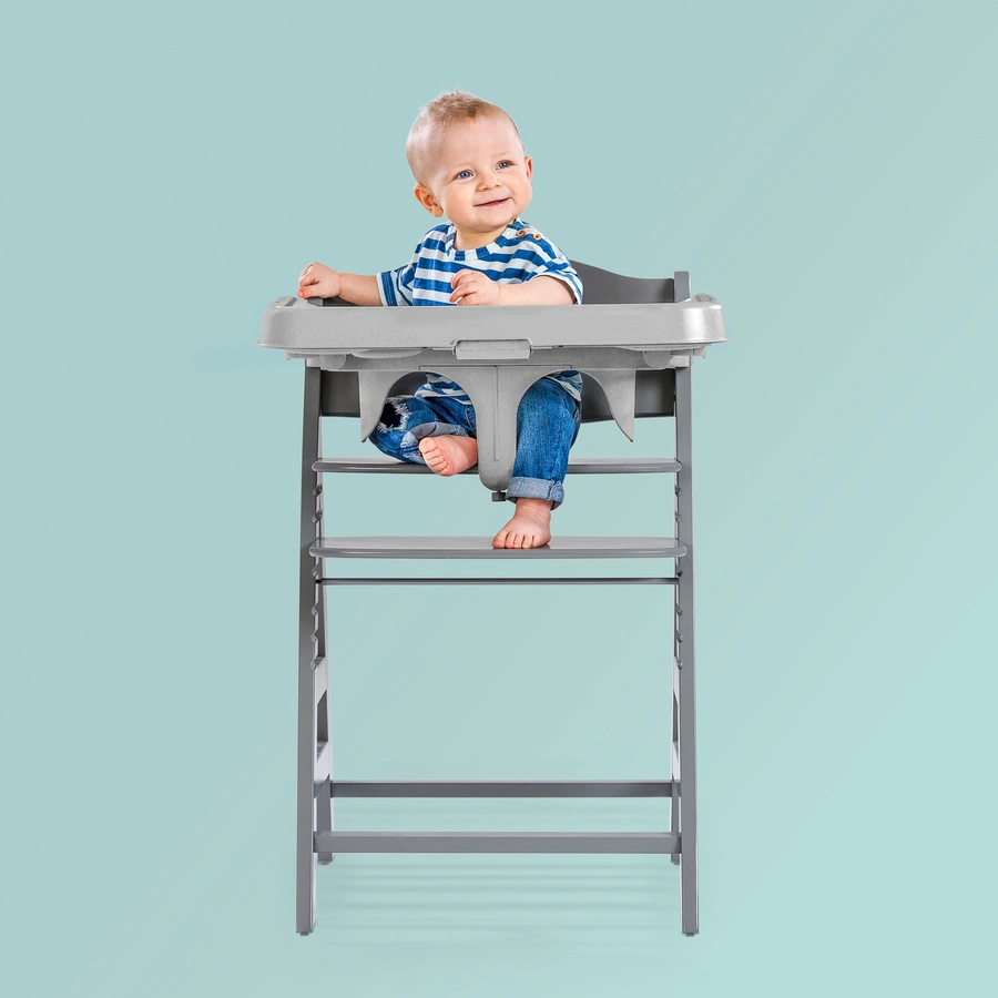hauck Alpha Esstisch Tray Grey