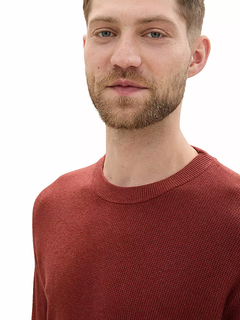 TOM TAILOR Pullover rot