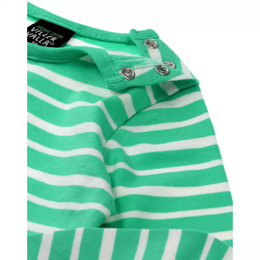 Villervalla Shirt Langarm Stripes kaktus