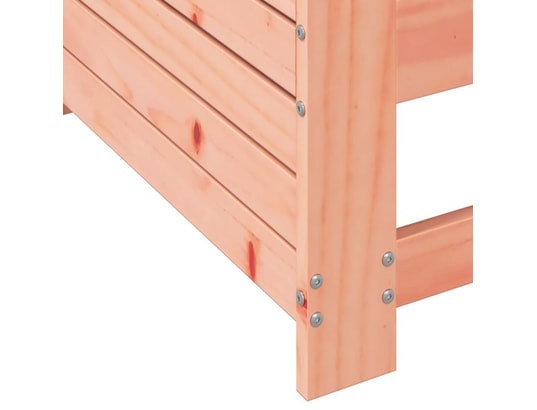 VIDAXL - Canapé de jardin accoudoir avec coussin bois massif douglas