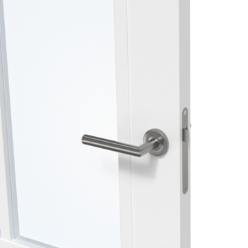 Arne & Bodil binnendeur ABD507 blank glas - wit afgelakt - glaslat wit