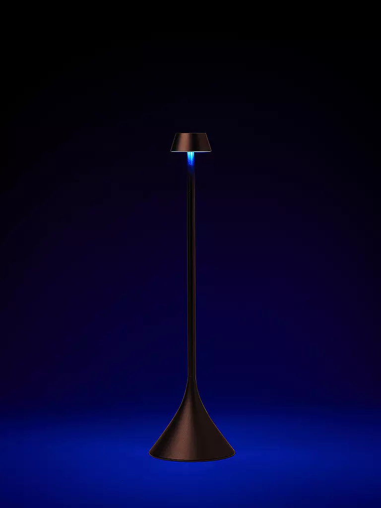 LEXON LED Lampe STELI 28,6cm Bronze kupfer
