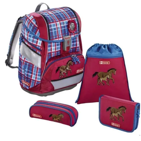 Step by Step 2in1 Schulranzen-Set Horse Family 4-teilig