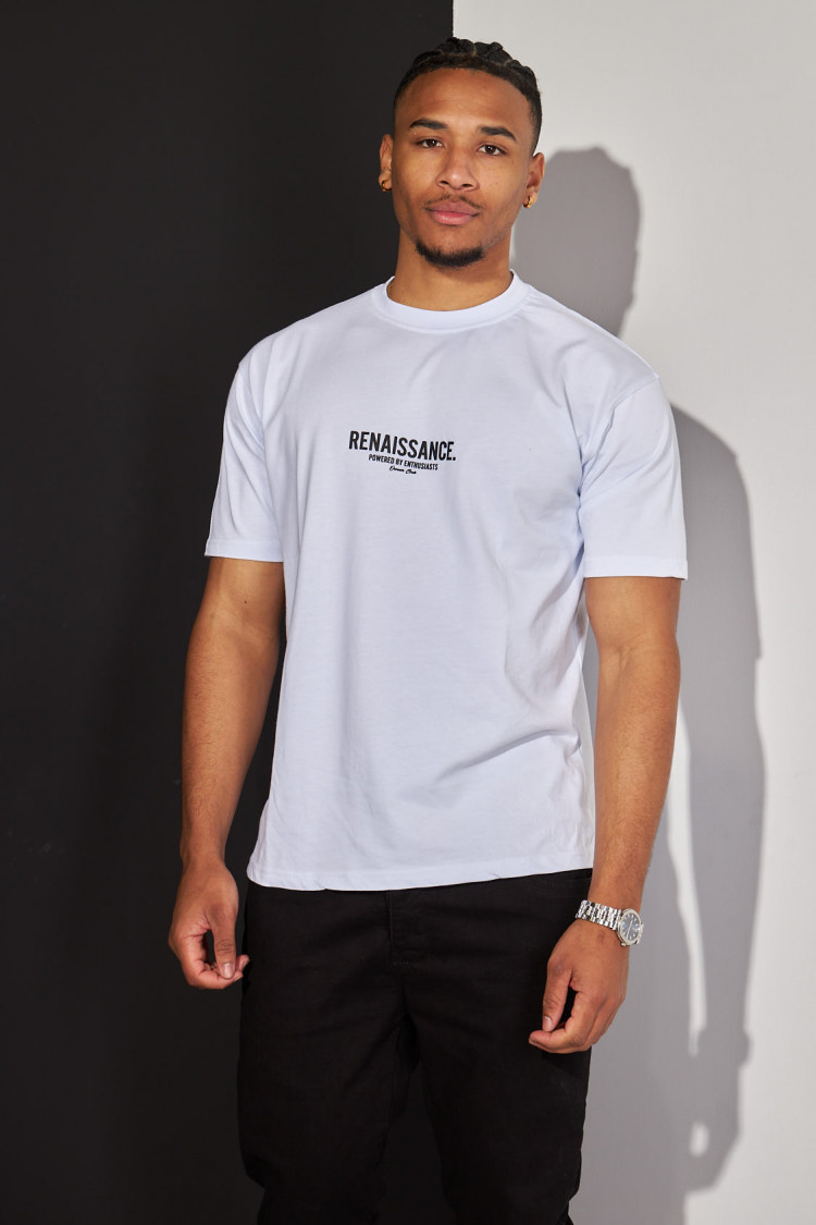 T-shirt blanc renaissance