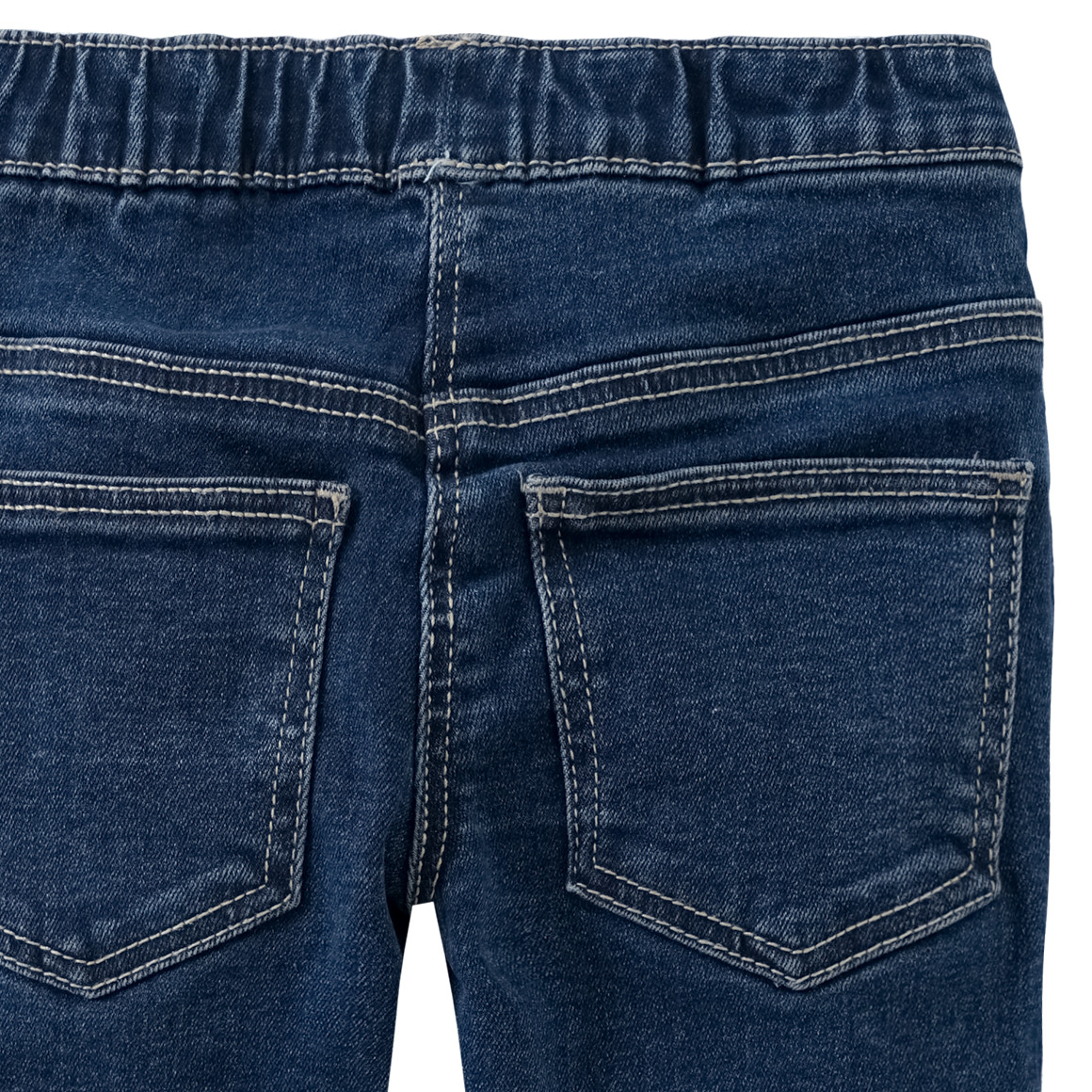 Mädchen Jeggings im Denim-Look dunkelblau