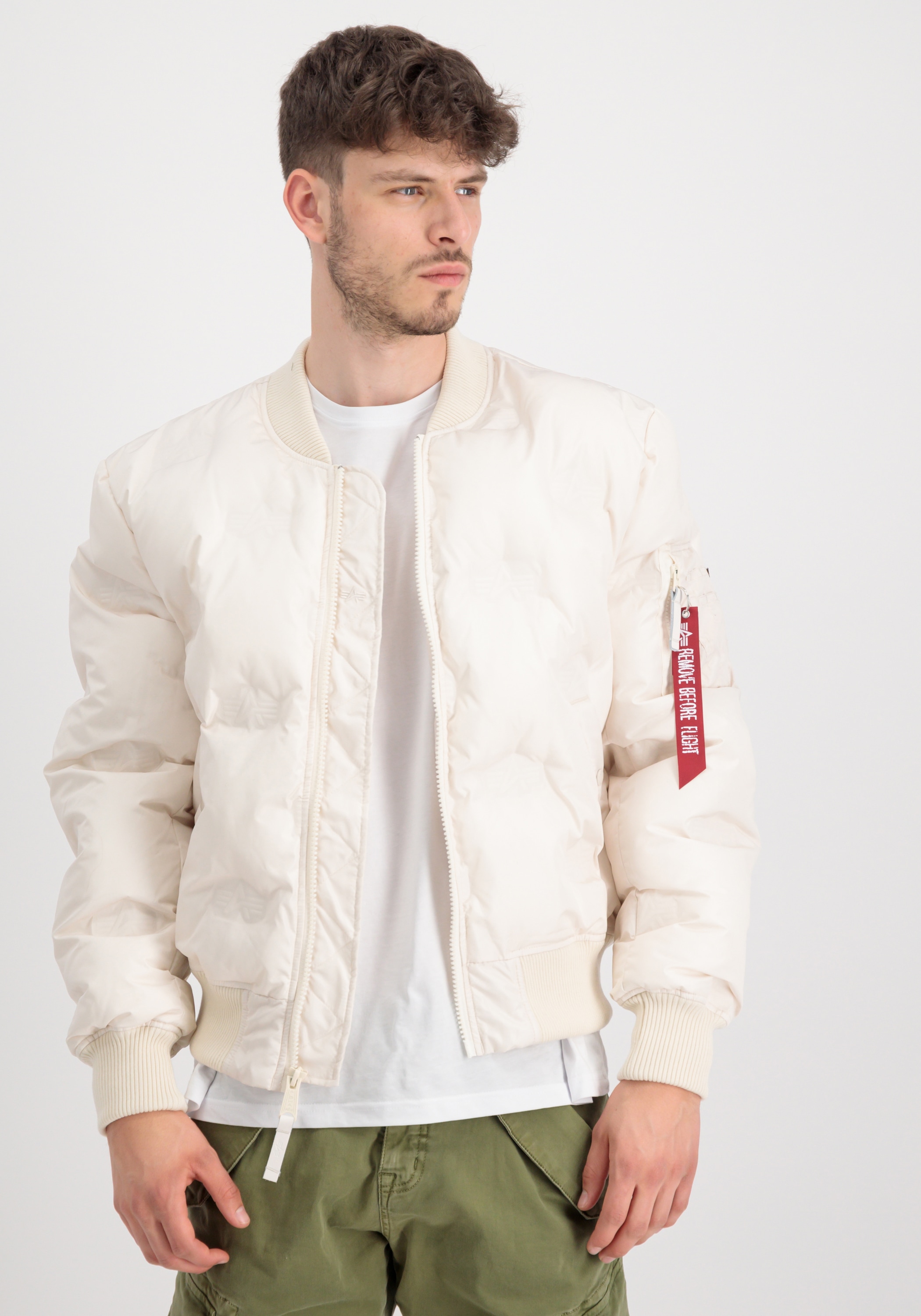 Alpha Industries Winterjacke »MA-1 Emb. Logo Puffer«