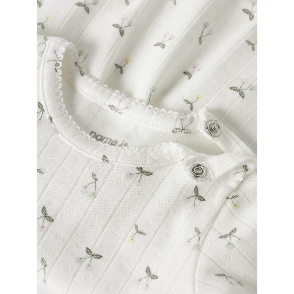 Køb Name It Cloud Dancer Nbfficherry Ls Bodydress