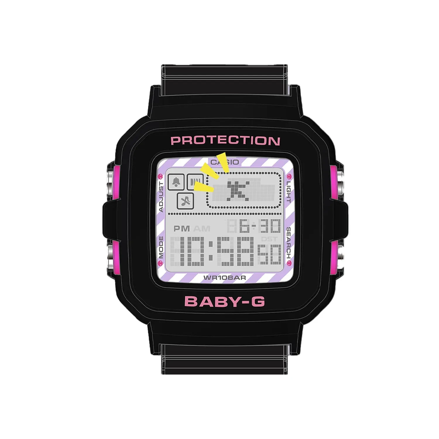 Casio Baby-G+ Kuromi BGD-10KKM-1ER