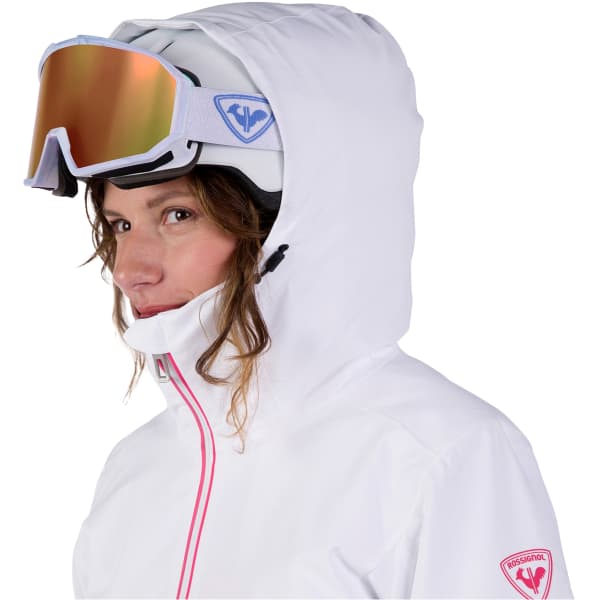 Veste de ski ROSSIGNOL W STRAWPILE JKT WHITE