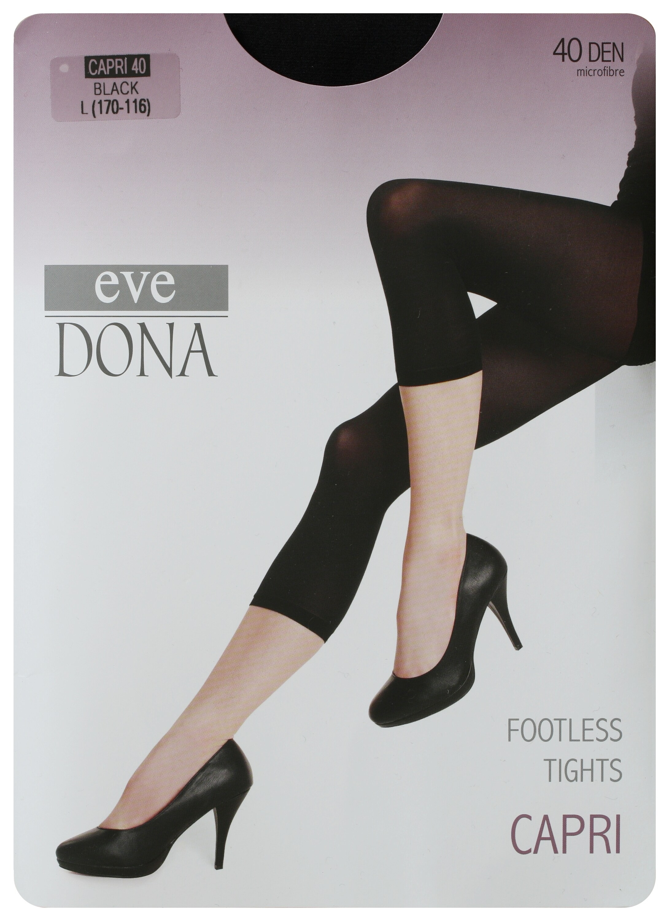 Cotton Prime® 3/4 Capri-Leggings 40 den