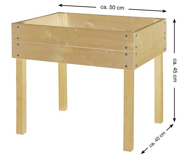 Hecht Holz-Kinderhochbeet, ca. B45/H40/T45 cm