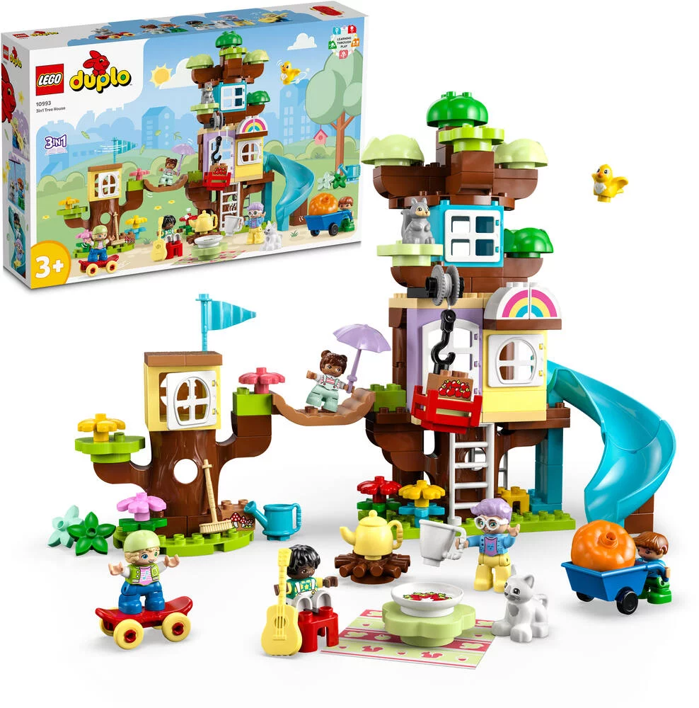 LEGO®DUPLO®MA VILLE 10993 - LA CABANE DANS L’ARBRE 3-EN-1