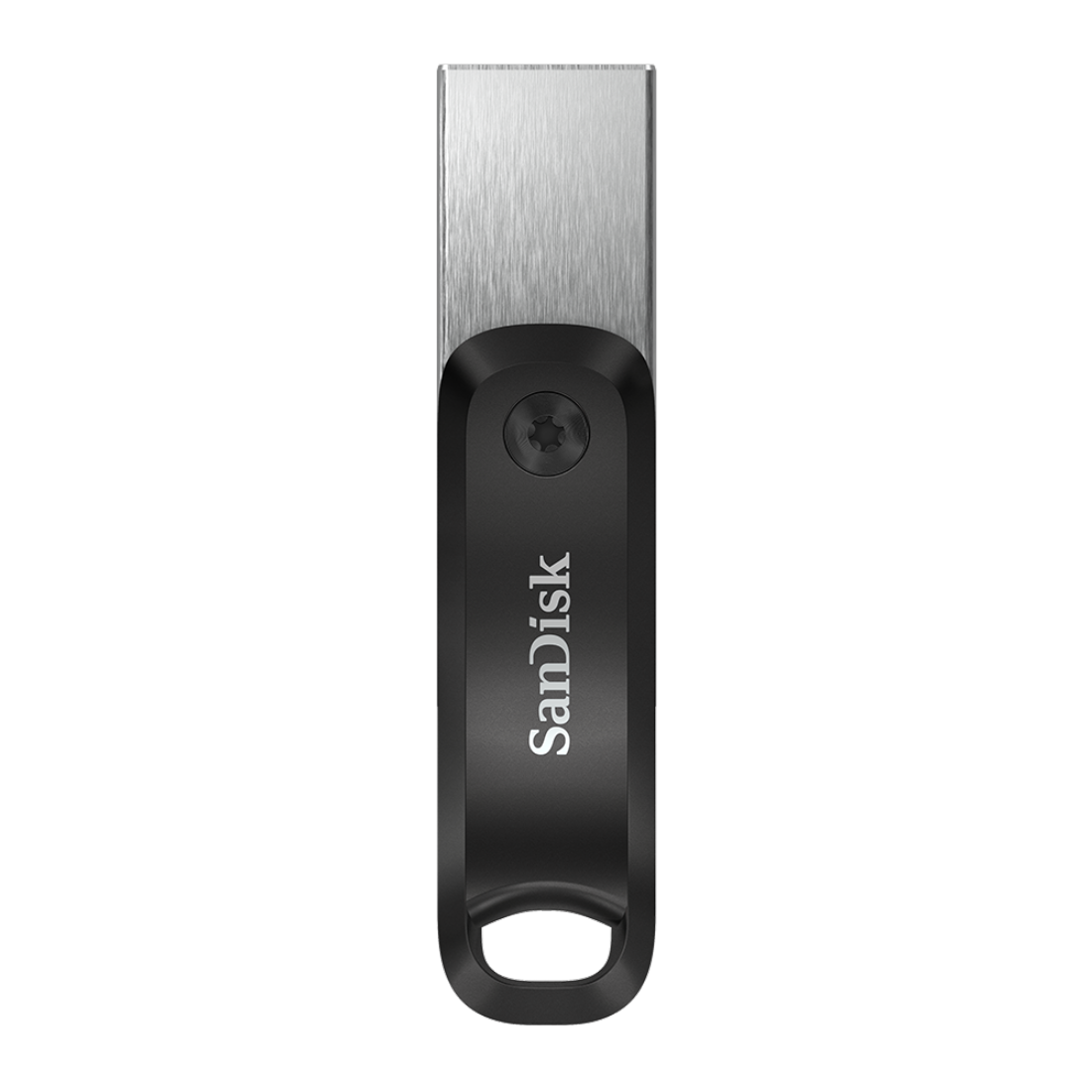 (128GB) iXpand Flash Drive Go Lightning Speicher Stick Flash Drive für Smartphones / Tablets (SDIX60N-128G-GN6NE) - Schwarz / Silber