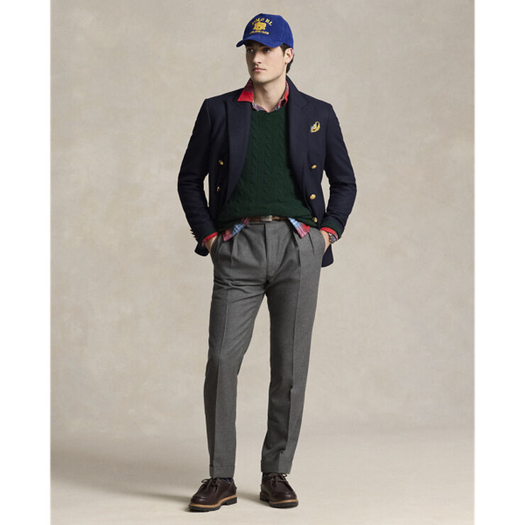 Polo Ralph Lauren 2/15 WOOL/CASH RWS-LSL-PLO Moss agate