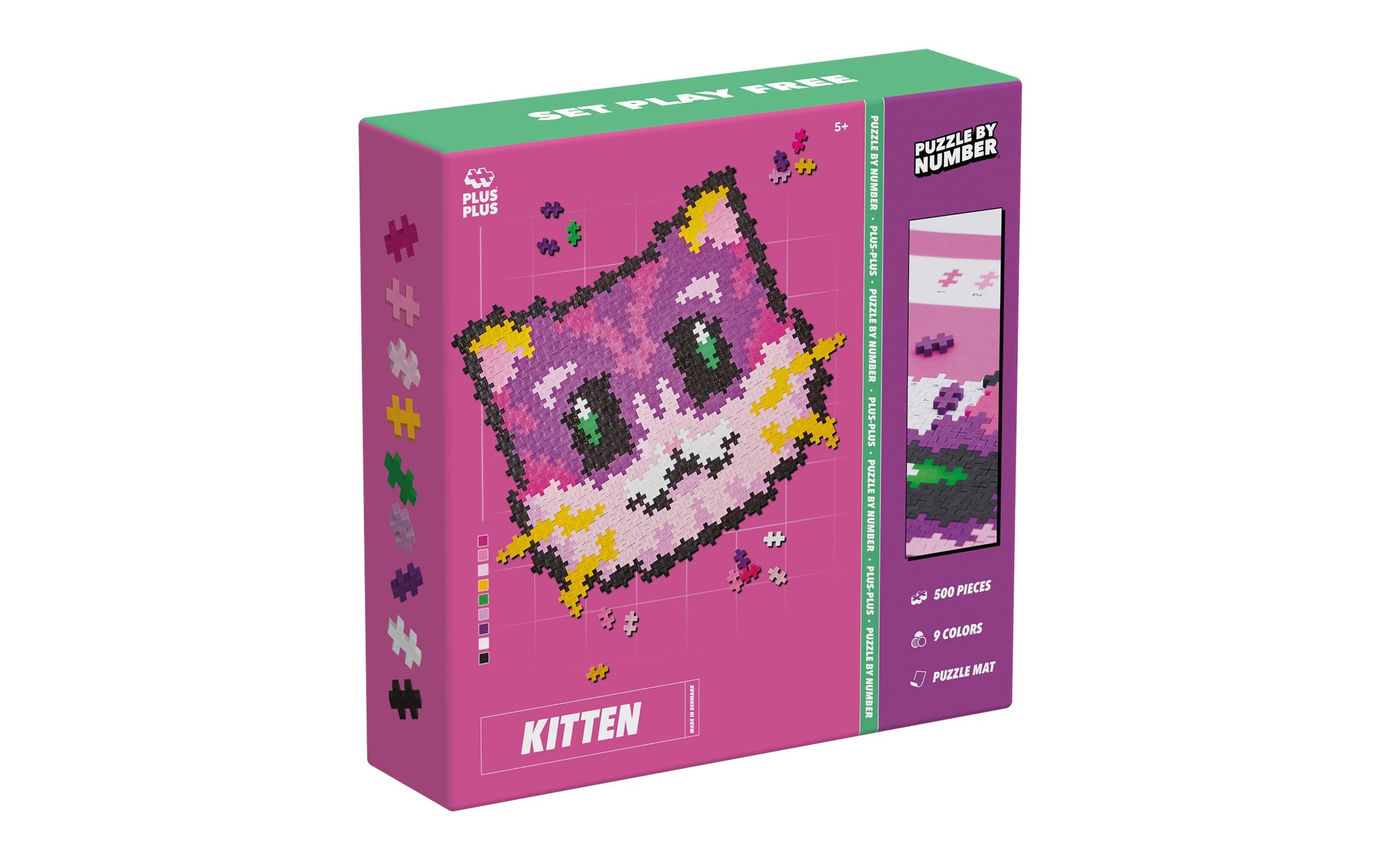 Baukasten 500 Kreativ Bausteine Puzzle Katze500 Bausteine Puzzle Katze